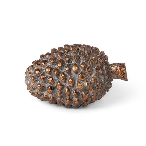Bronze Pinecone Decor
