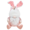 Sitting Pink Bunny Ear Gnome - Shugar Plums Gift Store