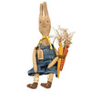 Grungy Horace Primitive Fabric Bunny Doll - Shugar Plums Gift Store