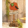Primitive Pumpkins Outdoor Stake - Shugar Plums Gift Store