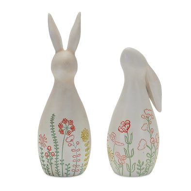 Spring Rabbit Figurines - Shugar Plums Gift Store