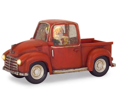 LED Vintage Truck Snow Globe - Shugar Plums Gift Store