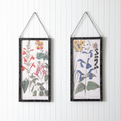 Set Of Two Botanical Prints - Shugar Plums Gift Store