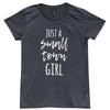 Small Town Girl T-Shirt, Heather Dark Gray - Shugar Plums Gift Store