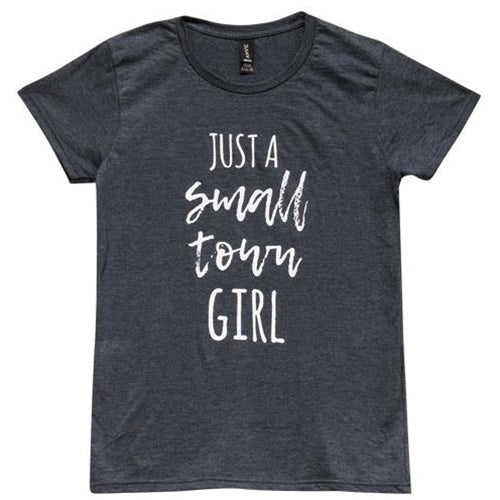 Small Town Girl T-Shirt, Heather Dark Gray