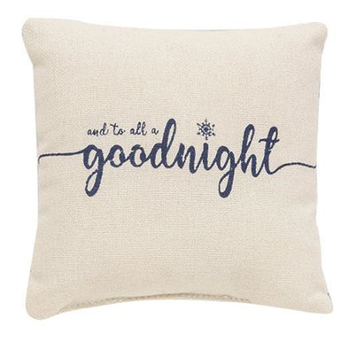 All A Goodnight Mini Pillow - Shugar Plums Gift Store