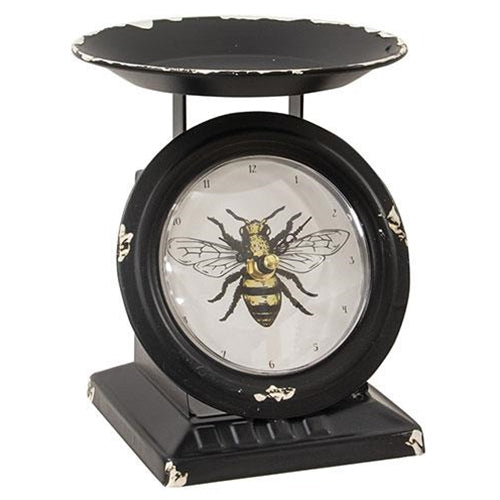 Vintage Bee Scale Clock
