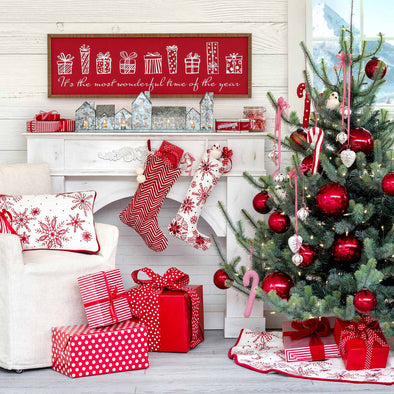 Wonderful Time Of The Year Sign - Shugar Plums Gift Store