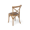 Woven Cross Back Dining Chair - Shugar Plums Gift Store