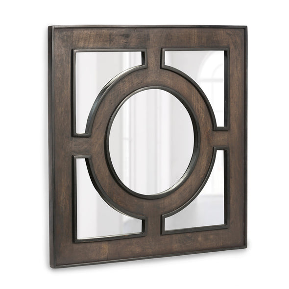 Wooden Square Portal Mirror