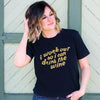 I Workout For Wine Shirt - Heather Black - Shugar Plums Gift Store