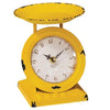 Vintage Inspired Old Town Scale Clock - Yellow Shugar Plums Gift Store